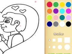 Ойын Love Coloring Book For Kids