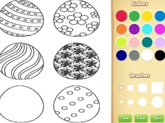 Ойын Easter Eggs Coloring Book for Kids