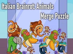 Ойын Italian Brainrot: Animals Merge Puzzle