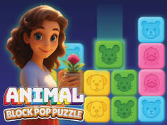 Ойын Animal Block Pop Puzzle