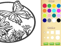 Ойын Butterfly Coloring Book For Kids