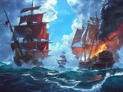 Ойын Pirate Ships: Build and Fight