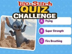Ойын Lilo & Stitch Quiz Challenge