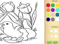 Ойын Flowers Coloring Book For Kids
