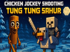 Ойын Chicken Jockey Shooting Tung Tung Sahur