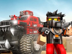 Ойын Blocky Cars: Car Battle