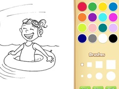 Ойын Summer Coloring Book For Kids