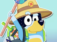 Ойын Jigsaw Puzzle: Bluey Happy Father's Day
