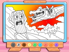 Ойын Coloring Book: Bombardino Crocodilo