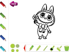 Ойын Labubu Coloring Pages