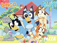 Ойын Jigsaw Puzzle: Bluey Credit Card