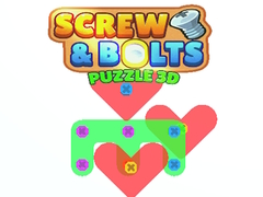Ойын Screw & bolts Puzzle 3D
