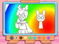 Ойын Coloring Book: Pinki Sprunki Makeover