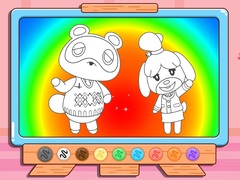 Ойын Coloring Book: Animal Crossing
