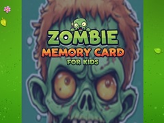 Ойын Zombie Memory Card For Kids