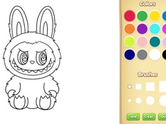 Ойын Labubu Coloring Book