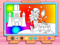 Ойын Coloring Book: Mermaid Makeup