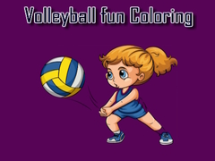 Ойын Volleyball Fun Coloring