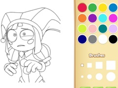 Ойын Pomni Coloring Book For Kids
