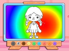 Ойын Coloring Book: Toca Boca Girl