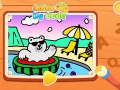 Ойын Color By Code: Polar Bear