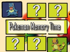 Ойын Pokemon Memory Time