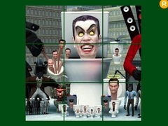 Ойын Skibidi Toilet Sliding Puzzle