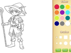 Ойын Elf Coloring Book