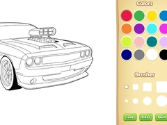 Ойын Car Coloring Book
