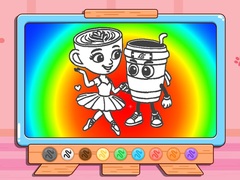 Ойын Coloring Book: Cappuccina Assassino Love Story