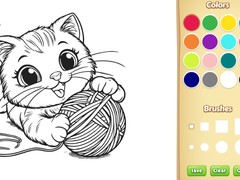 Ойын Cat Coloring Book