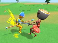 Ойын Ragdoll Arena! Fun Spear Battle!