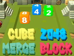 Ойын 2048 Cube Merge Block