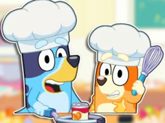 Ойын Jigsaw Puzzle: Bluey & Bingo Fancy Cooking
