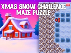 Ойын Xmas Snow Challenge Maze Puzzle