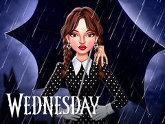Ойын Celebrity Wednesday Addams Style