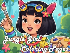 Ойын Jungle Girl: Coloring Pages