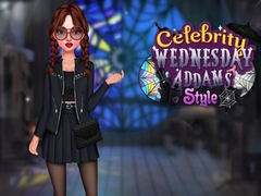 Ойын Celebrity Wednesday Addams Style