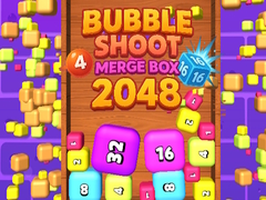 Ойын Bubble Shoot Merge Box 2048