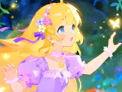 Ойын Jigsaw Puzzle: Firefly Princess