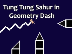 Ойын Tung Tung Sahur in Geometry Dash