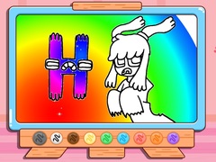 Ойын Coloring Book: Alphabet Lore H