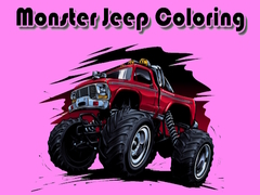 Ойын Monster Jeep Coloring