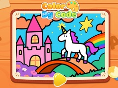 Ойын Color By Code: Rainbow Unicorn