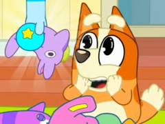 Ойын Jigsaw Puzzle: Bluey Toy Claw Machine