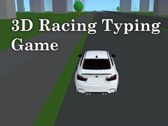 Ойын 3D Racing Typing Game
