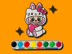 Ойын Labubu Coloring Adventure