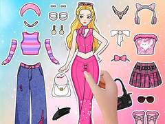 Ойын Paper Doll Diary: Dress Up DIY
