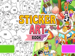 Ойын Sticker Art Book 