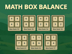 Ойын Math Box Balance